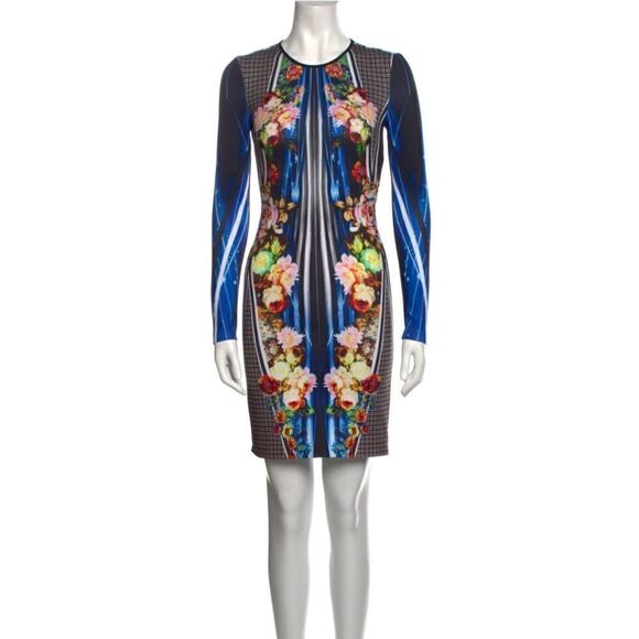 CLOVER CANYON Printed Mini Dress - Picture 1 of 3